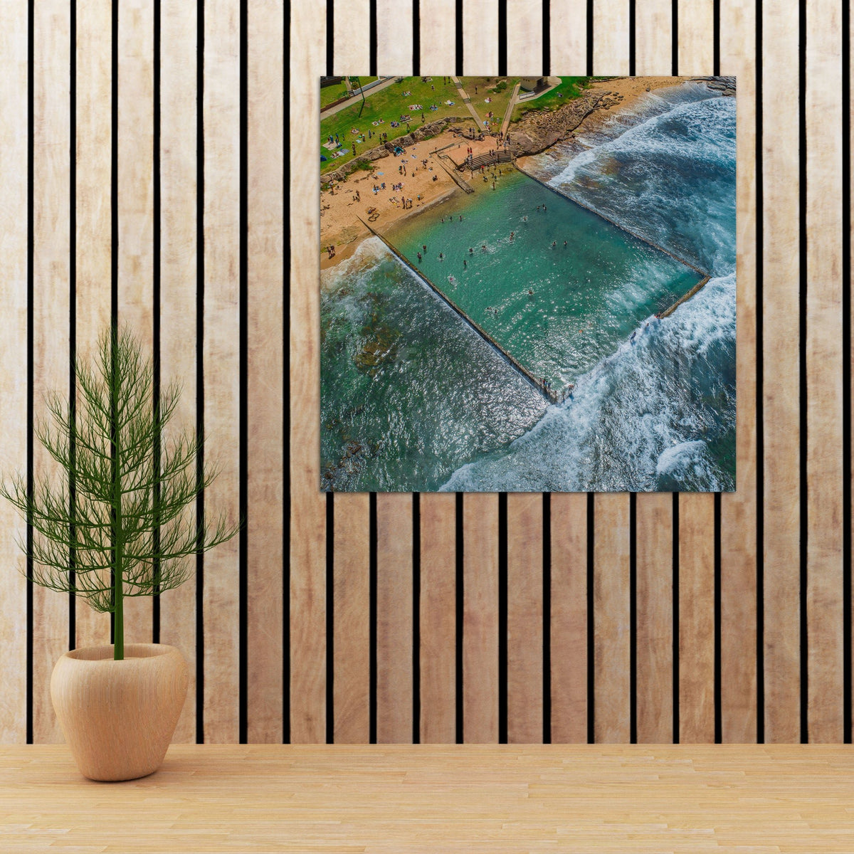 Shelly Beach Pool I - Kess Gallery