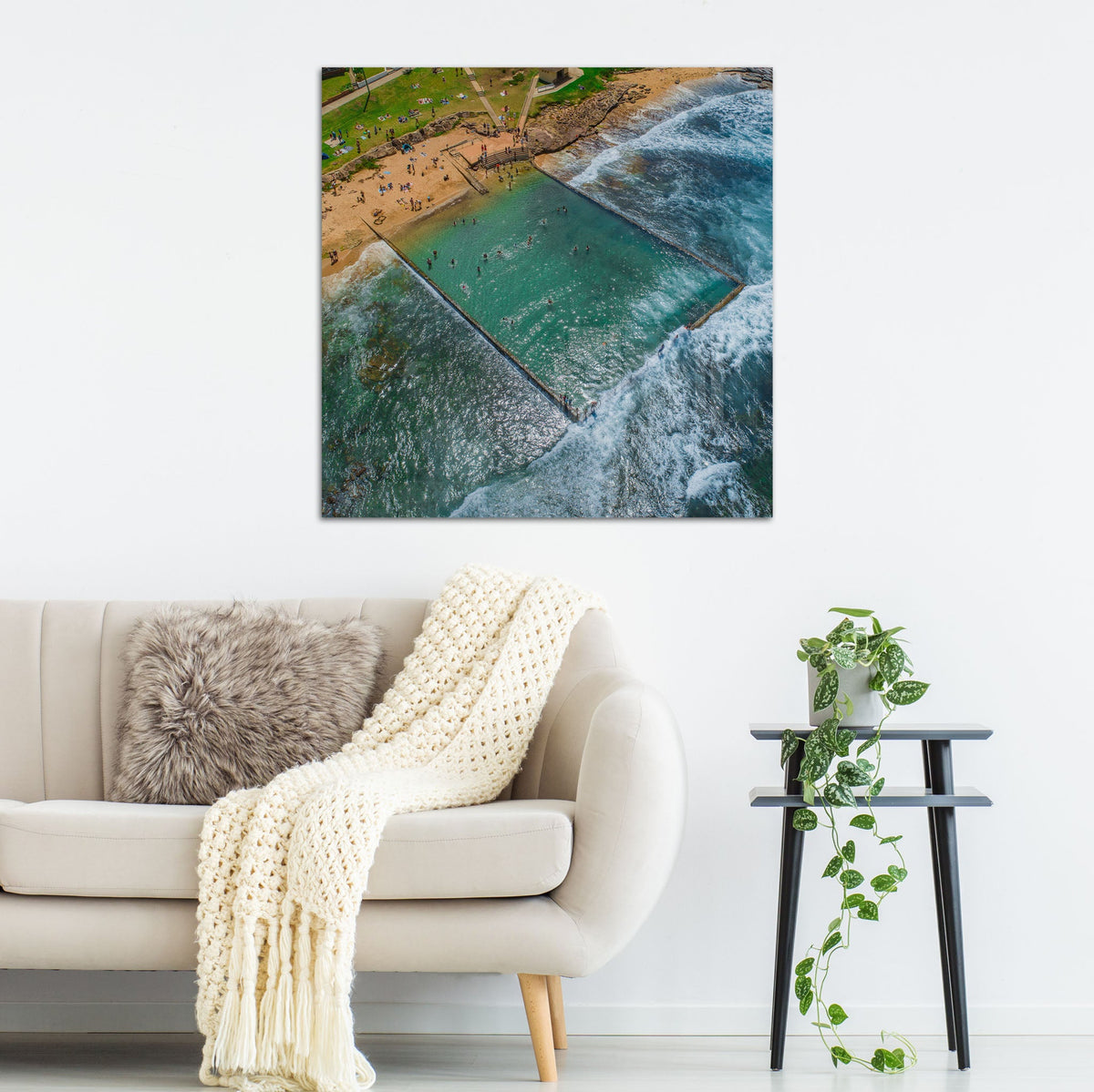 Shelly Beach Pool I - Kess Gallery
