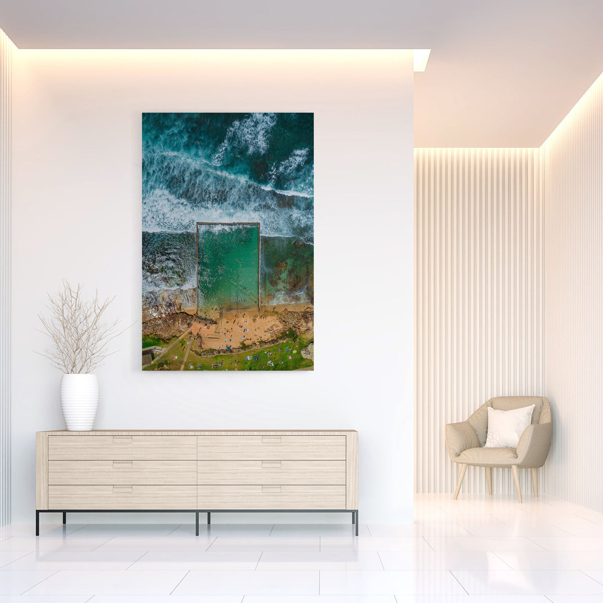 Shelly Beach Pool II - Kess Gallery