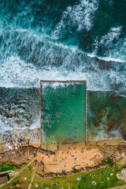 Shelly Beach Pool II - Kess Gallery