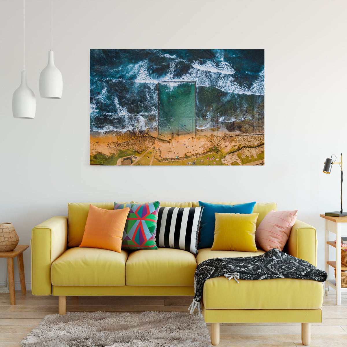 Shelly Beach Rock Pool - Kess Gallery