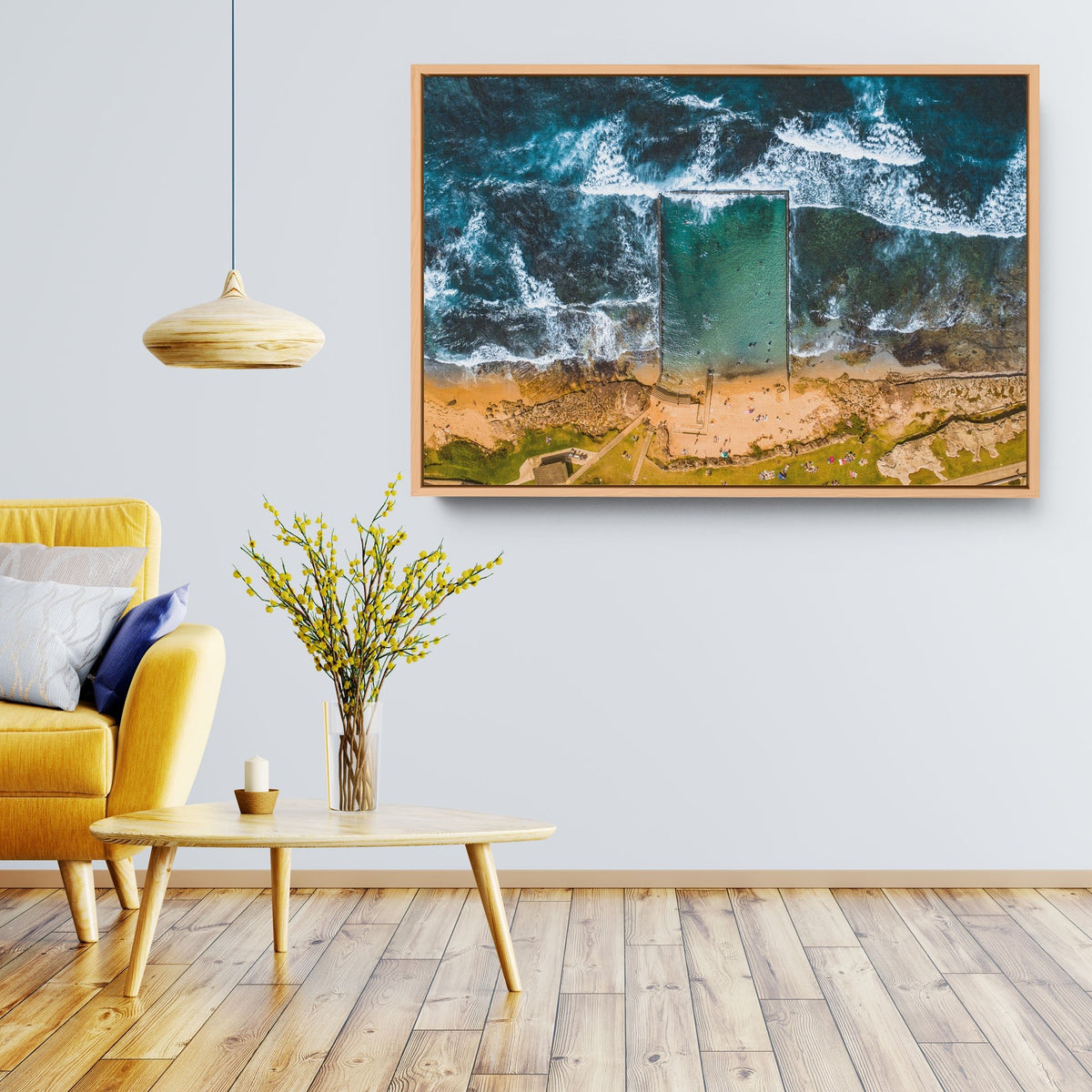 Shelly Beach Rock Pool - Kess Gallery
