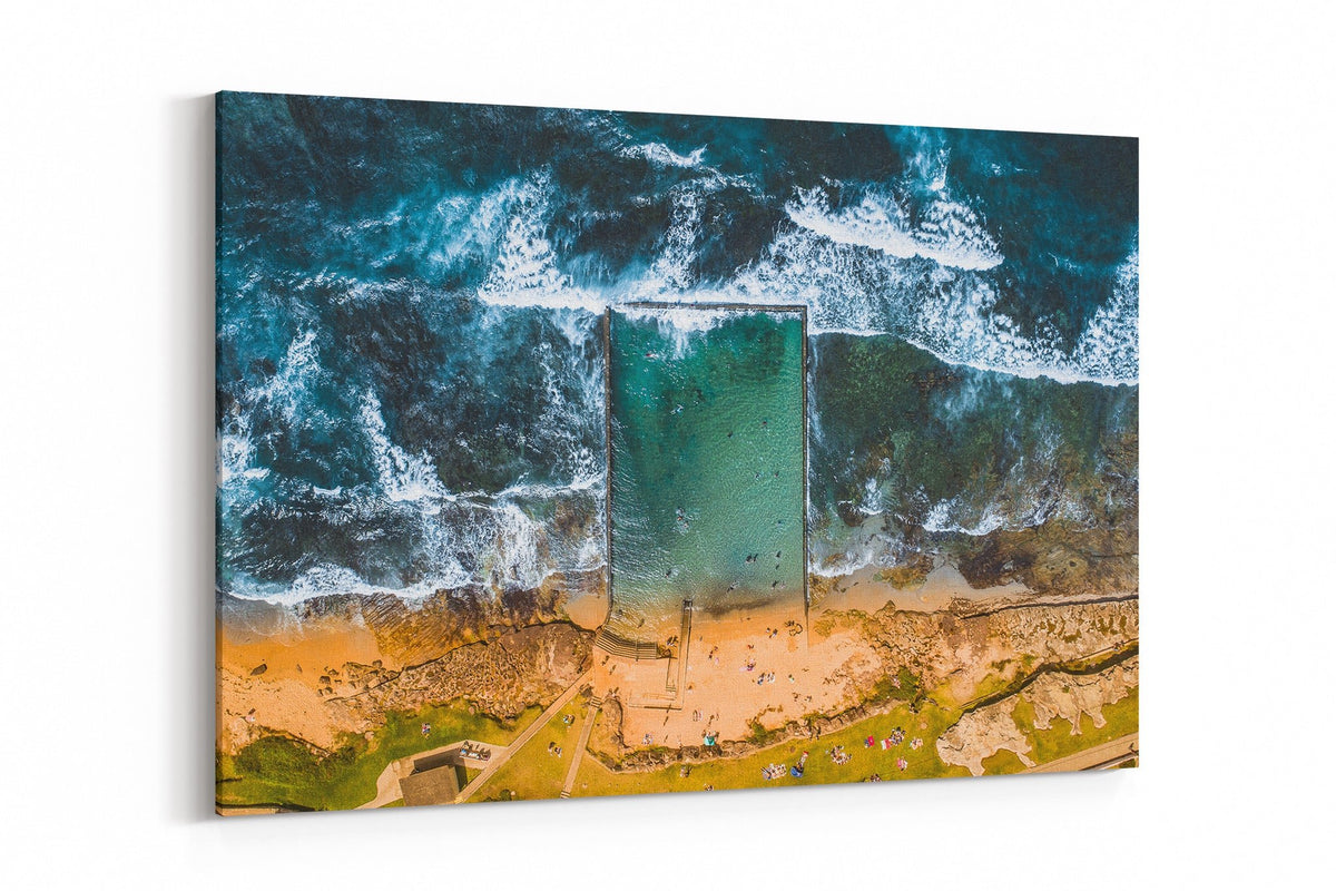Shelly Beach Rock Pool - Kess Gallery