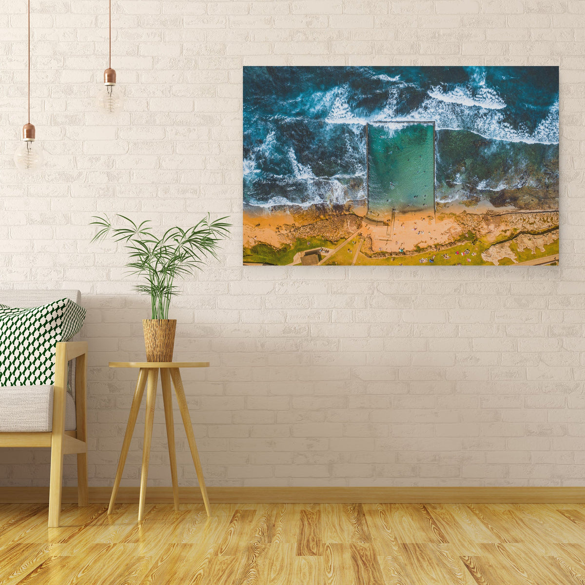 Shelly Beach Rock Pool - Kess Gallery