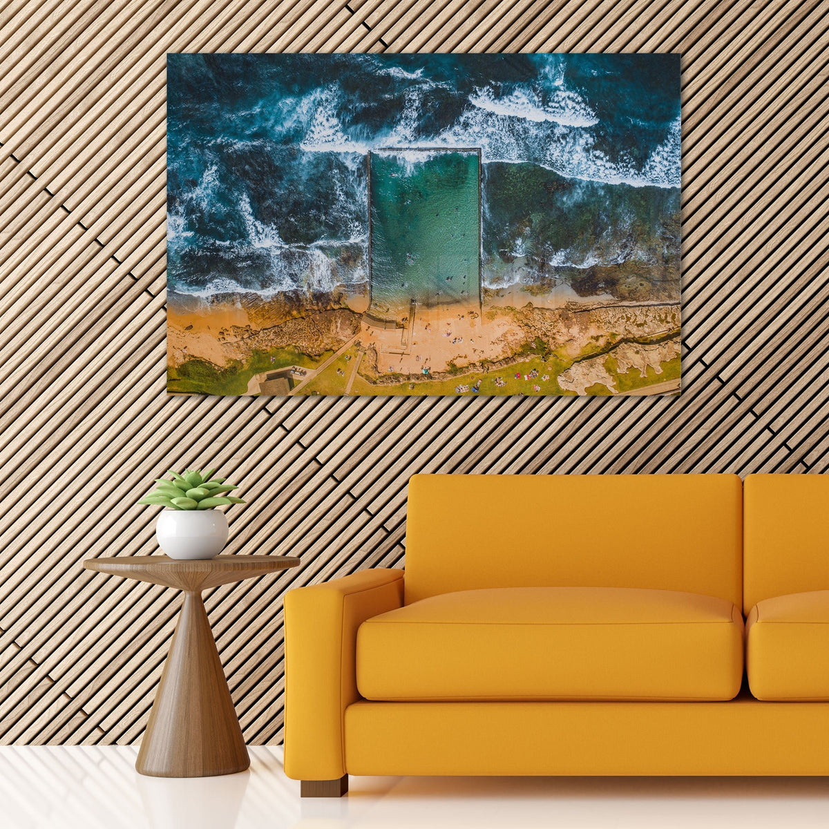 Shelly Beach Rock Pool - Kess Gallery