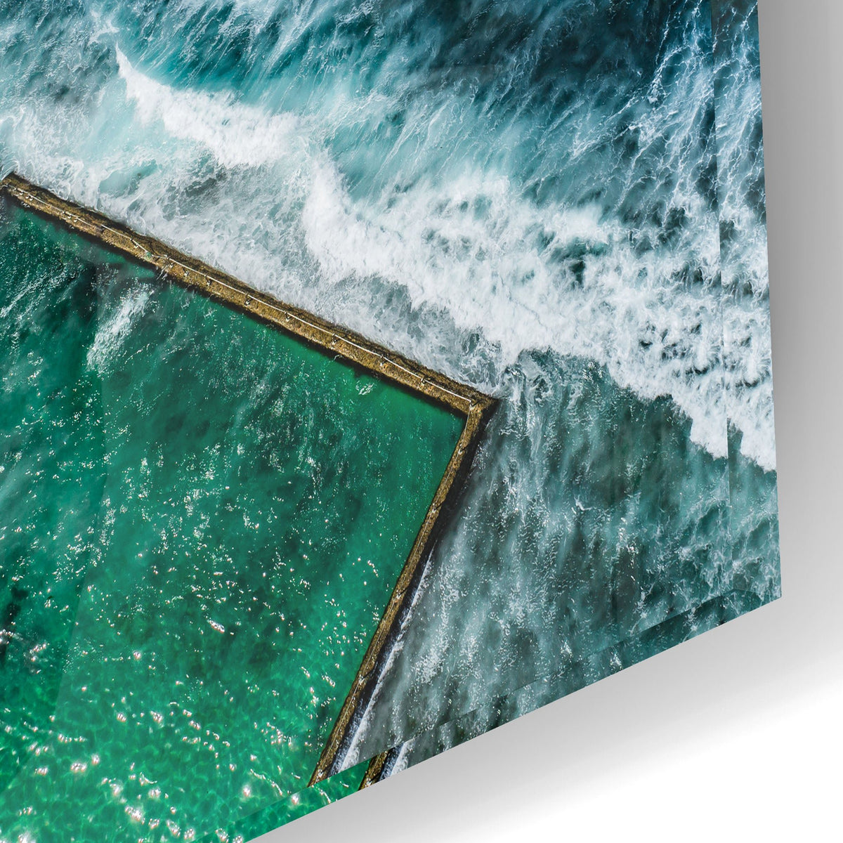 Shelly Pool Waves - Kess Gallery