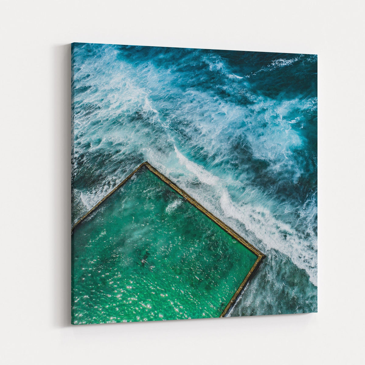 Shelly Pool Waves - Kess Gallery