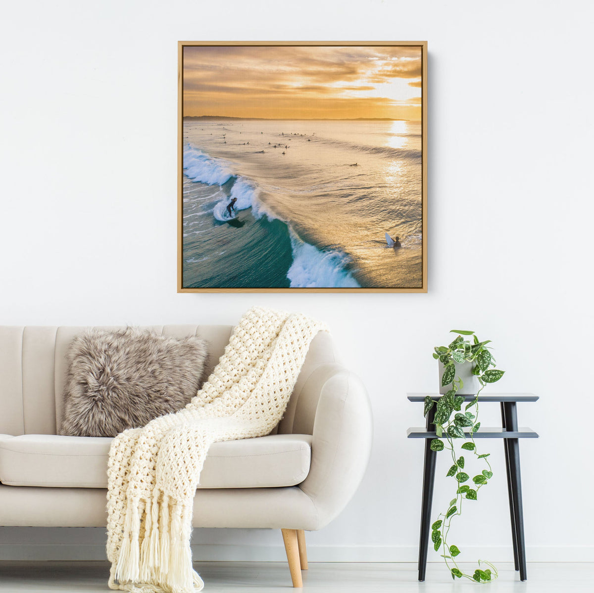 Sunrise Surf Session - Kess Gallery