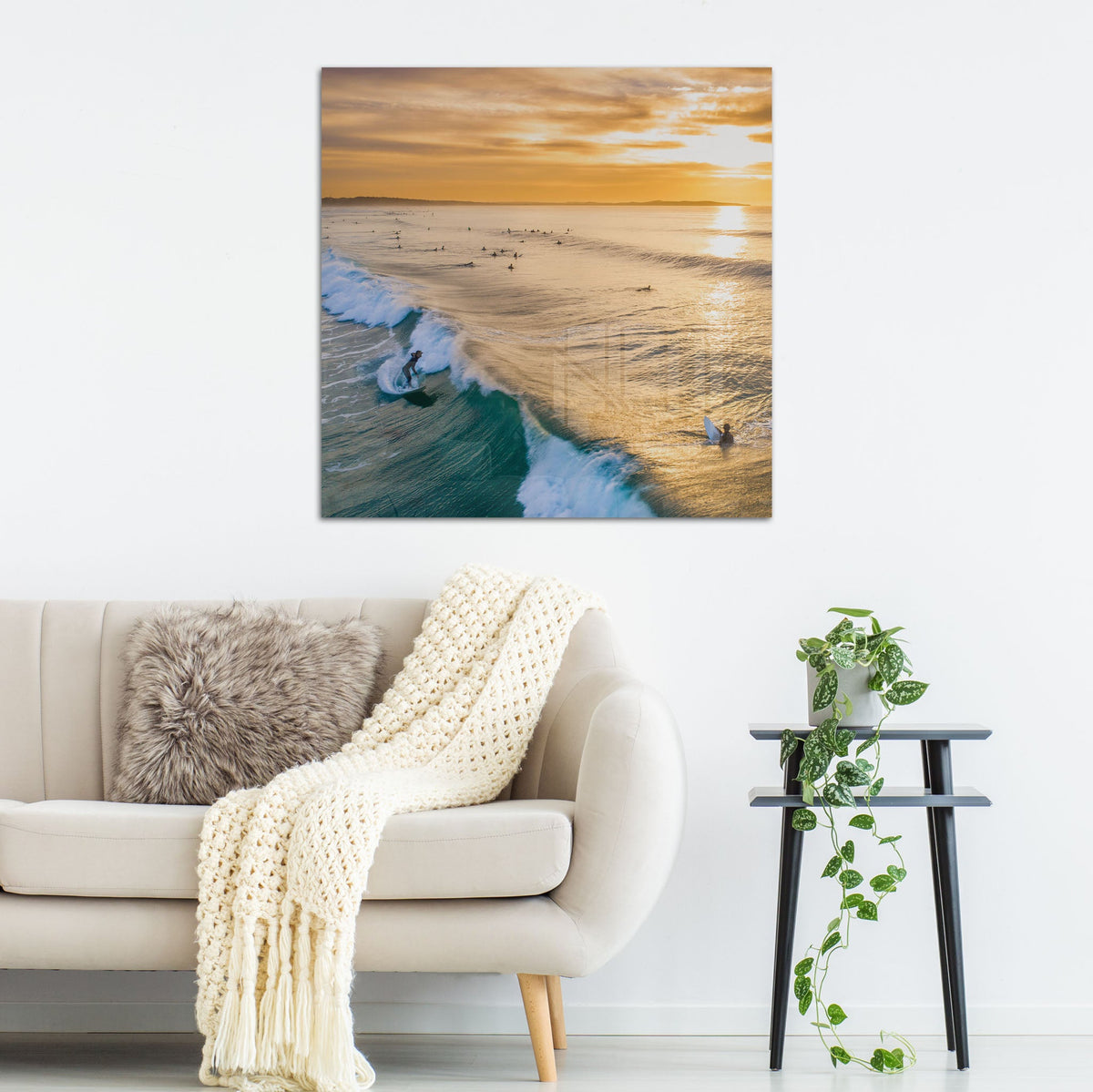 Sunrise Surf Session - Kess Gallery