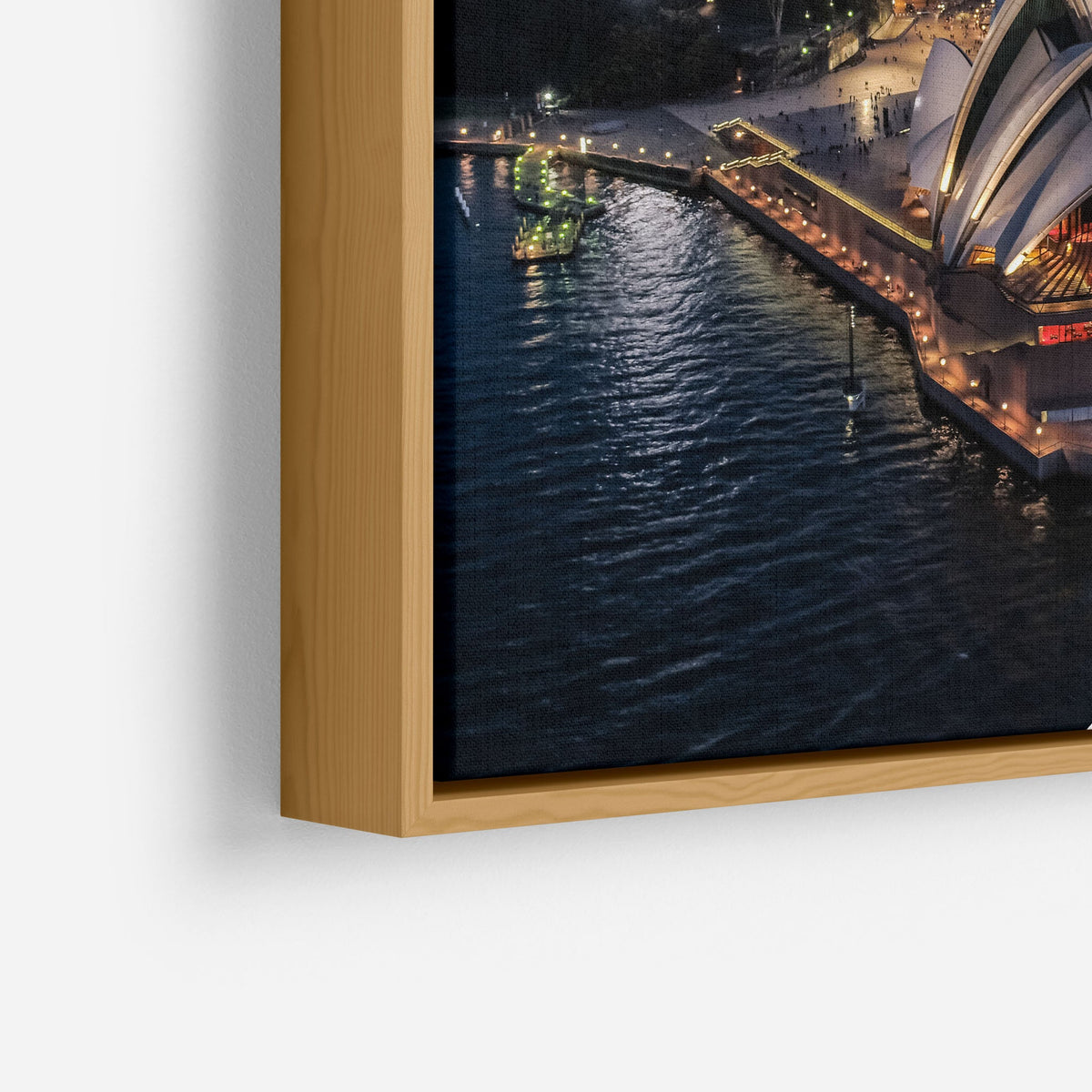 Sydney Opera House from Above - Kess Gallery
