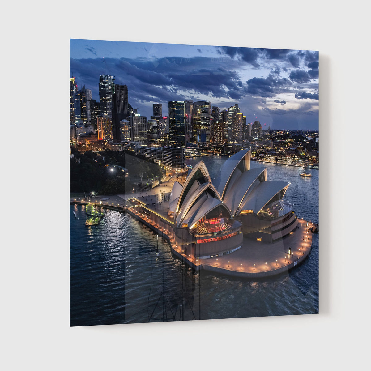 Sydney Opera House from Above - Kess Gallery