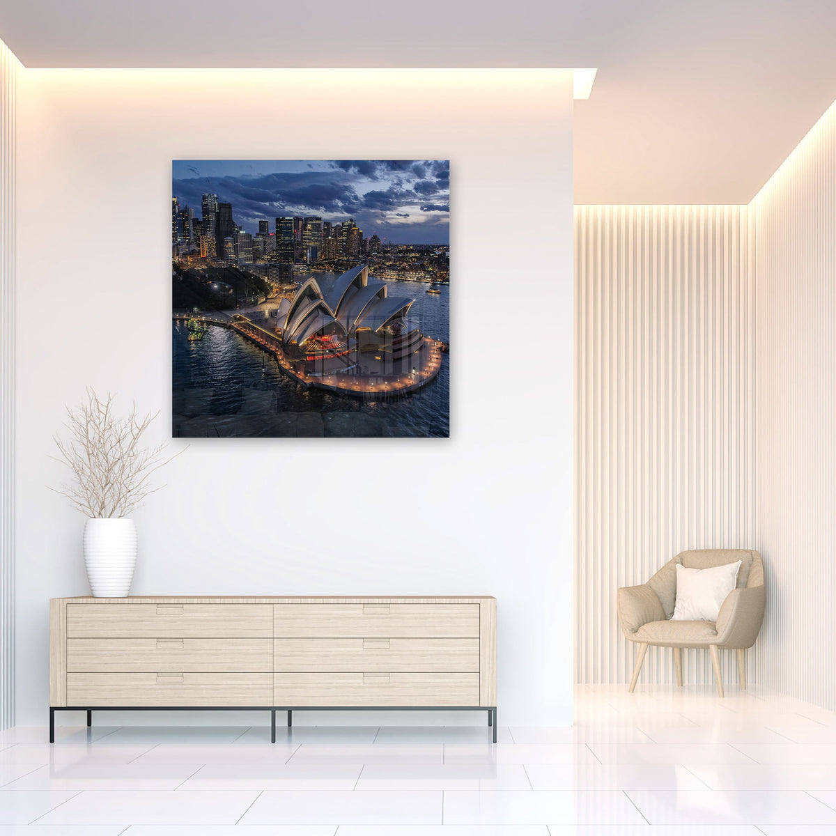 Sydney Opera House from Above - Kess Gallery