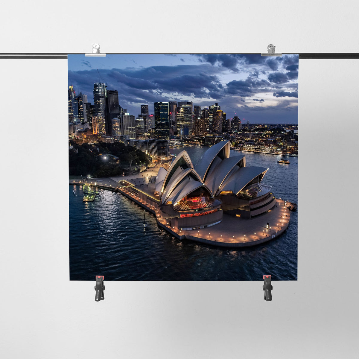 Sydney Opera House from Above - Kess Gallery