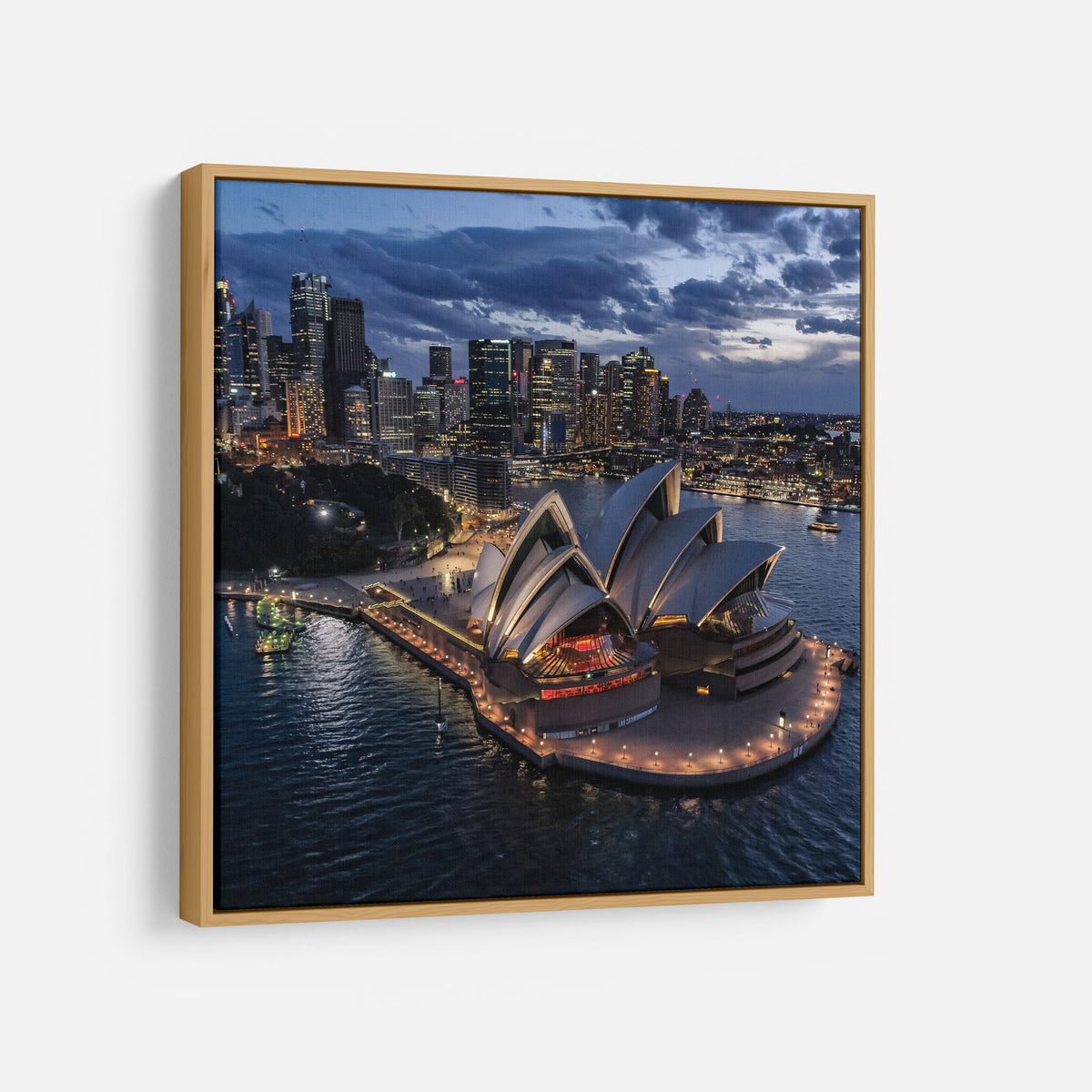 Sydney Opera House from Above - Kess Gallery