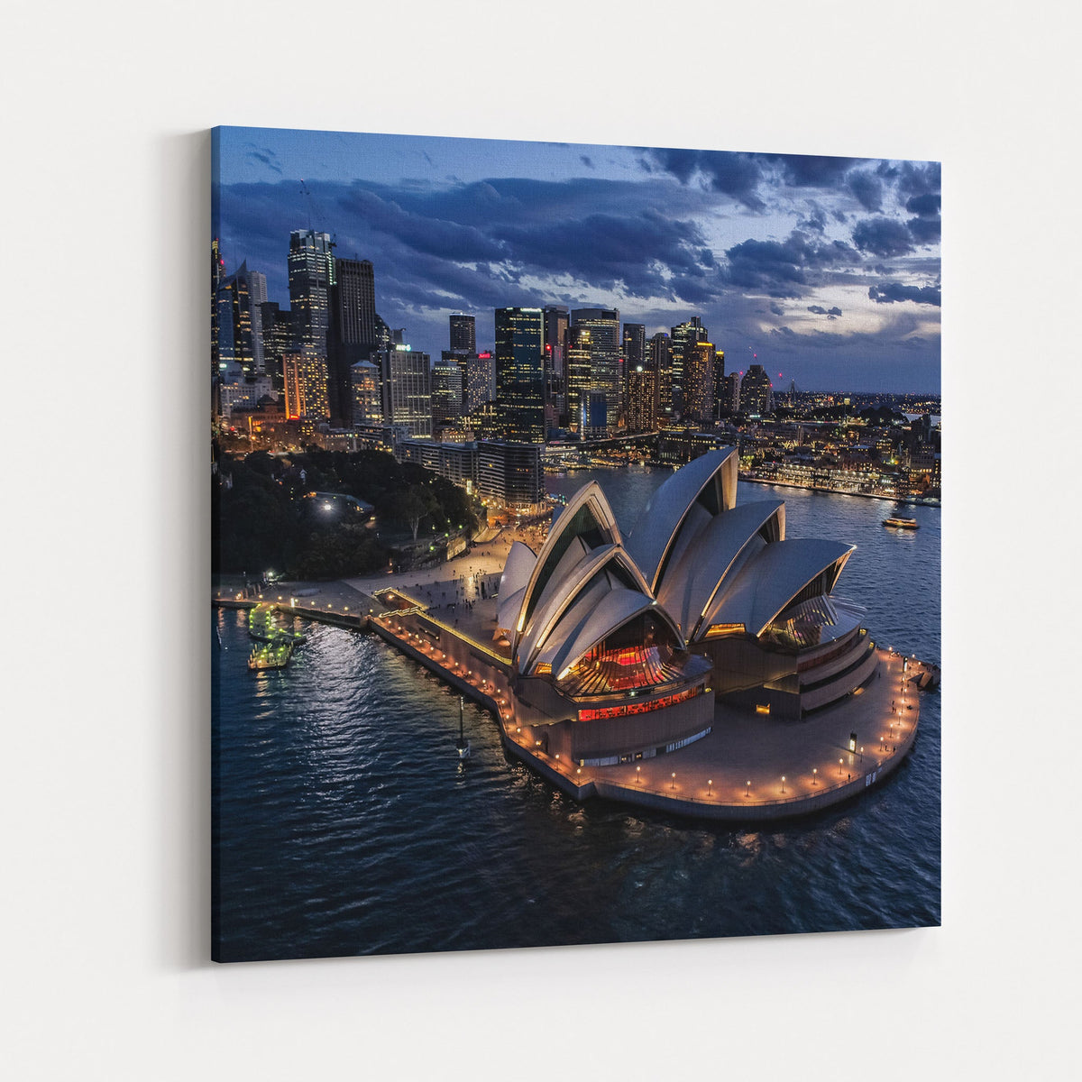 Sydney Opera House from Above - Kess Gallery