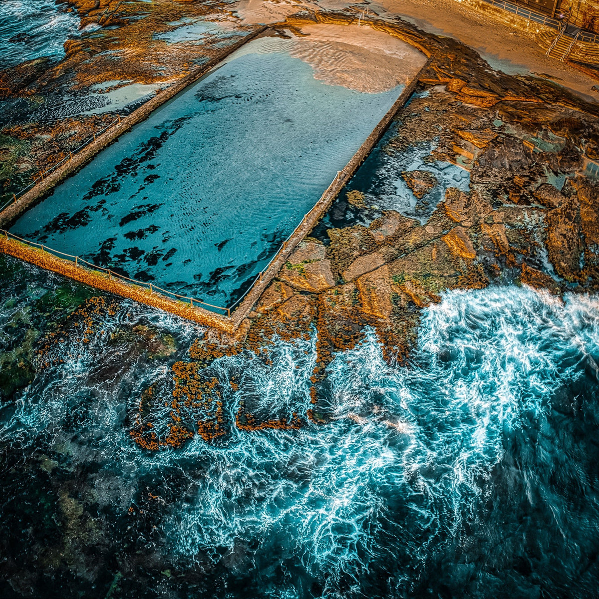 The Old Pool I - Cronulla - Kess Gallery