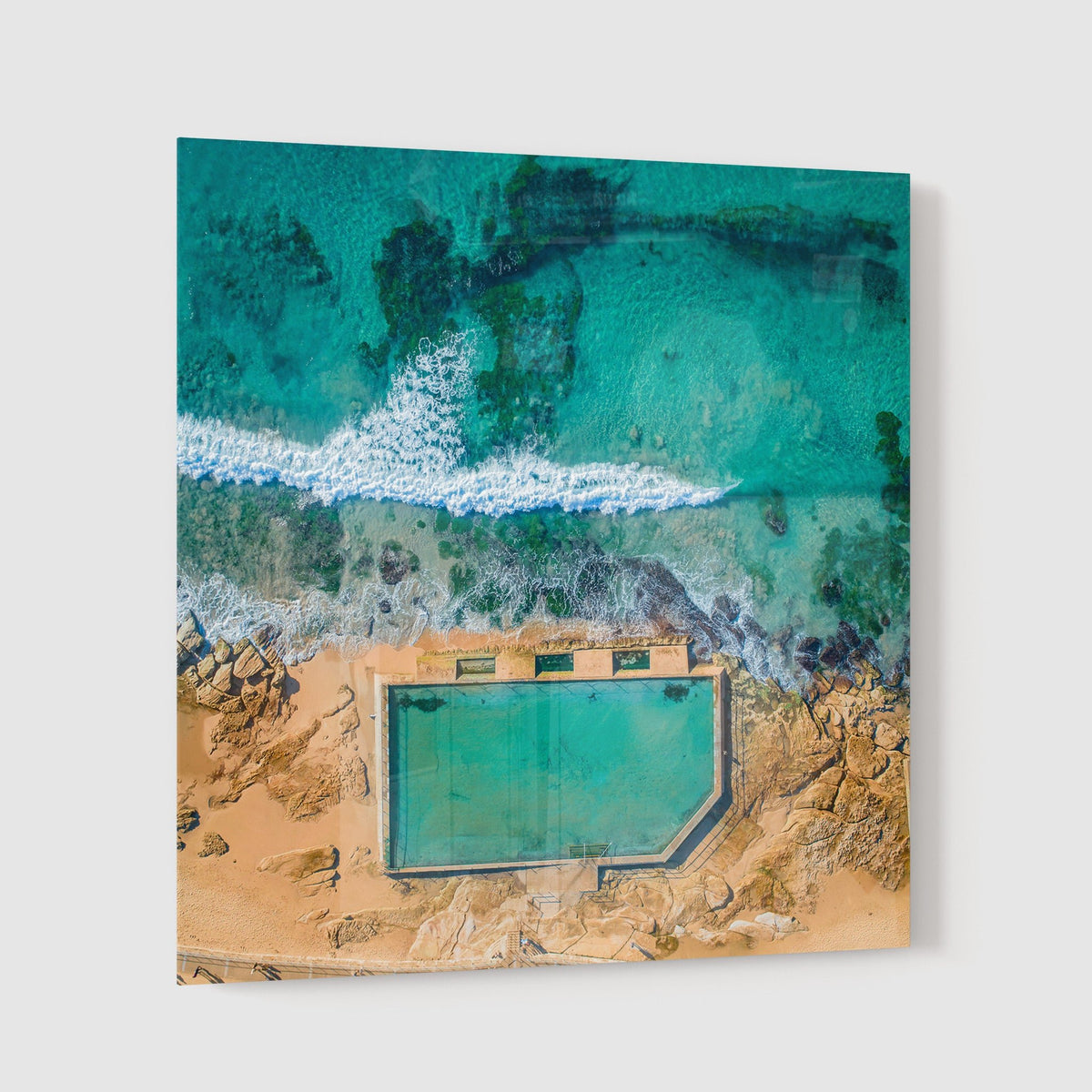 Turquoise Pool - Kess Gallery