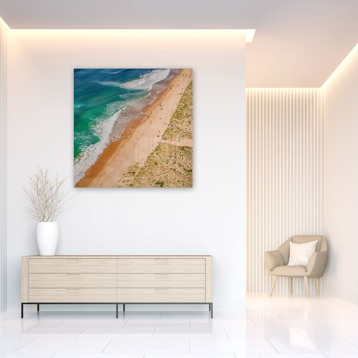 Wanda Beach Summer - Kess Gallery