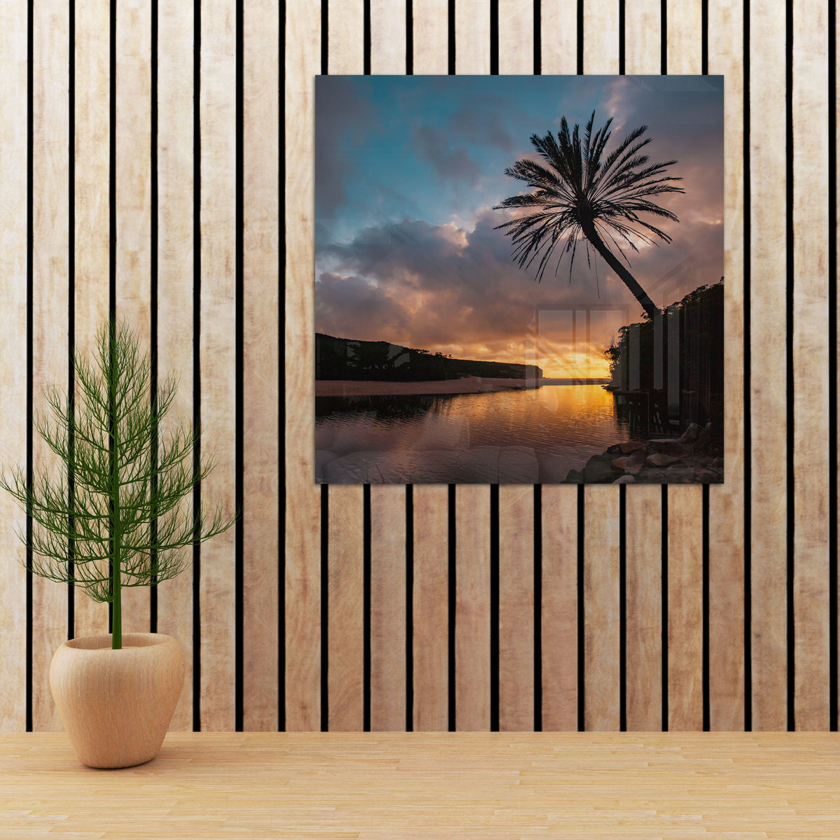 Wattamolla Palm I - Kess Gallery