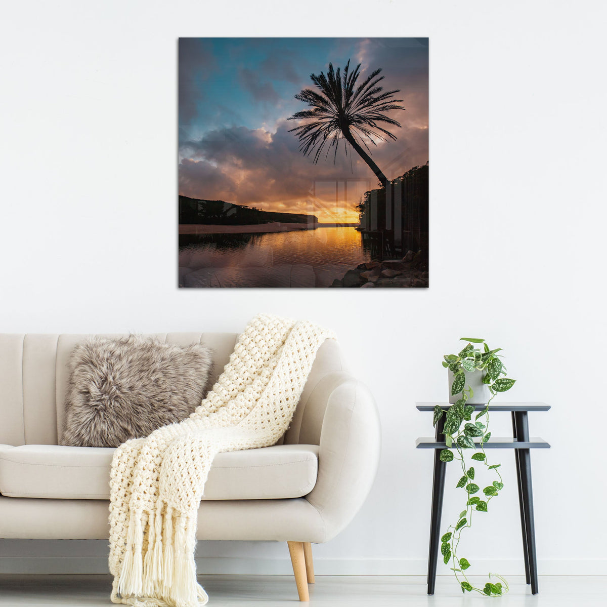 Wattamolla Palm I - Kess Gallery
