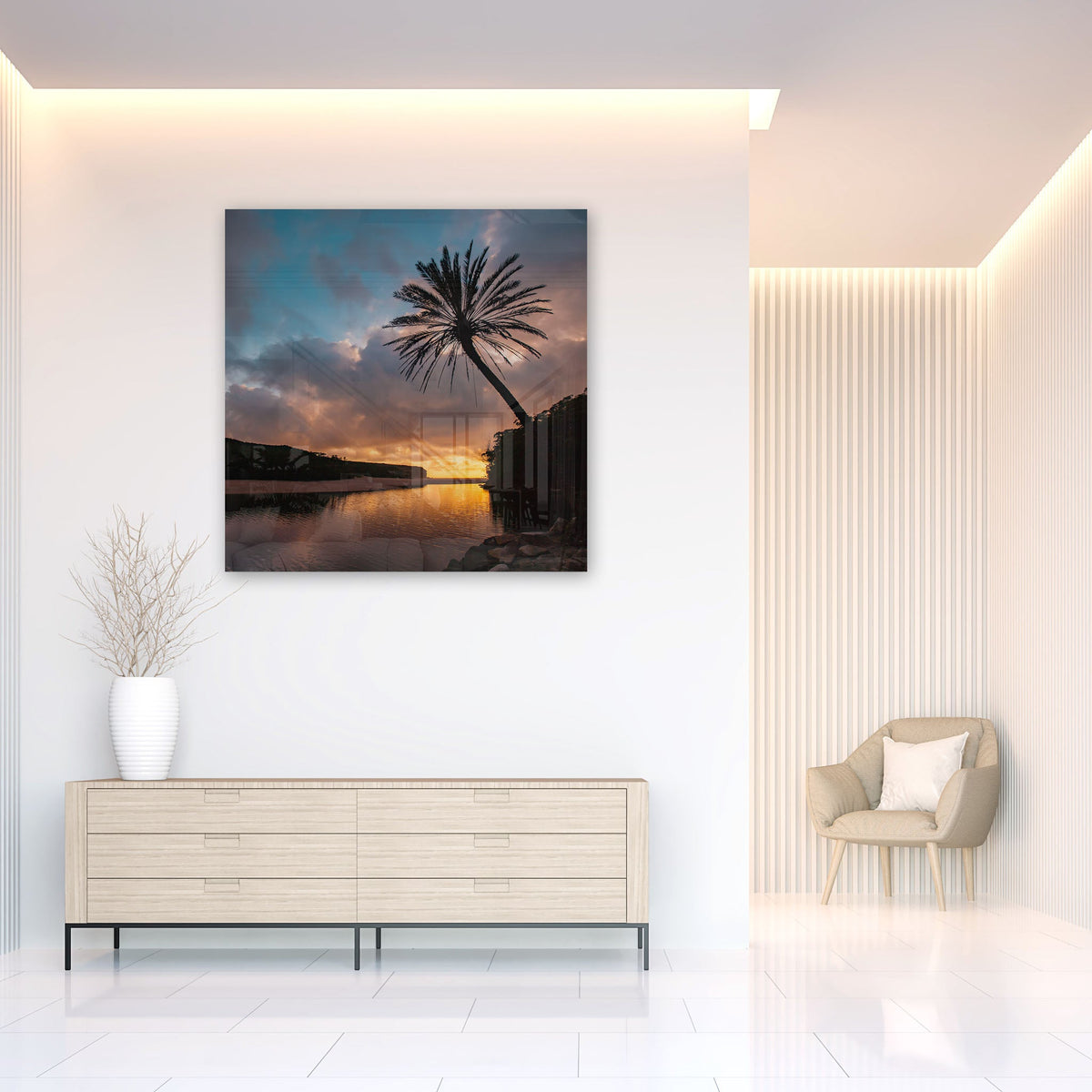 Wattamolla Palm I - Kess Gallery