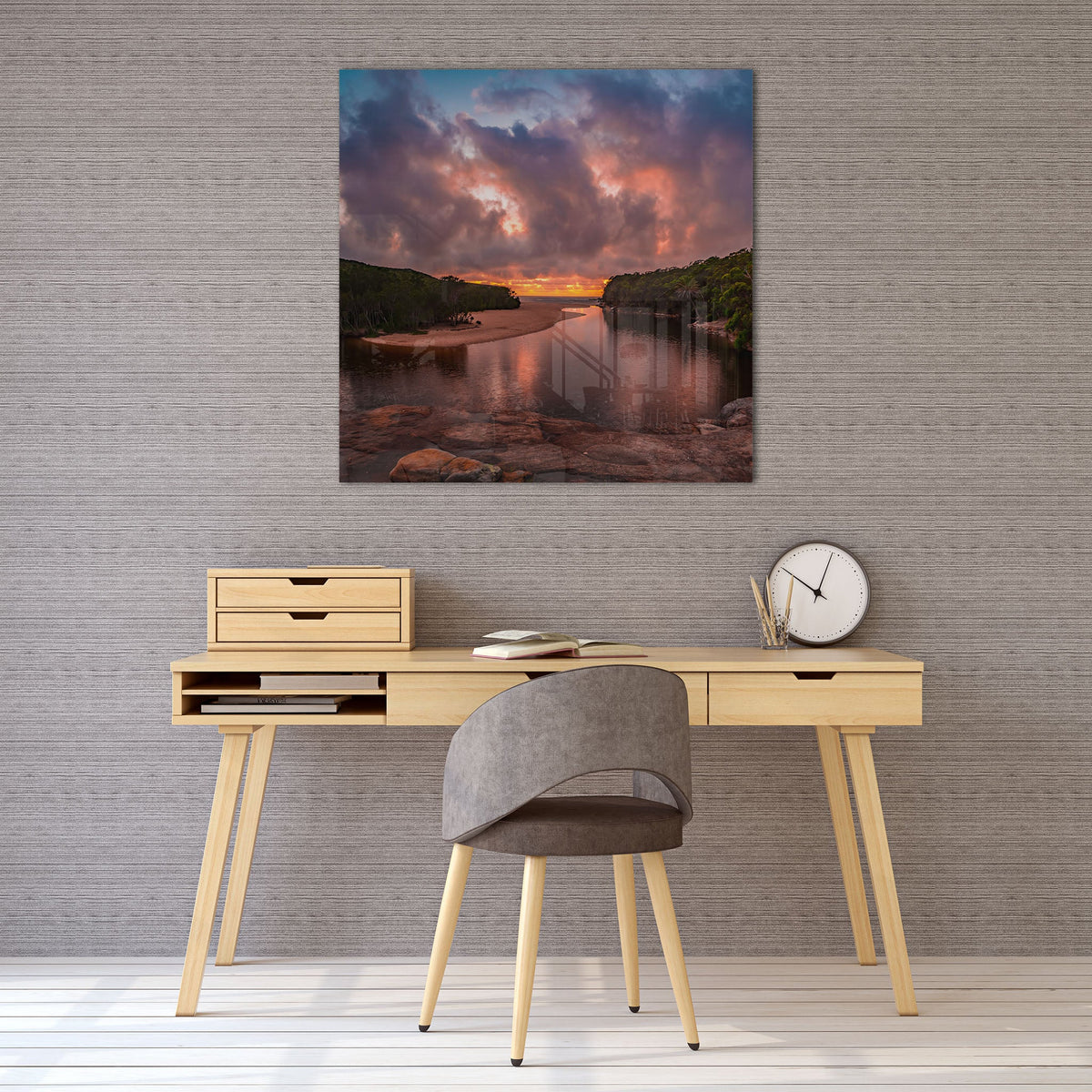 Wattamolla Sunrise - Kess Gallery