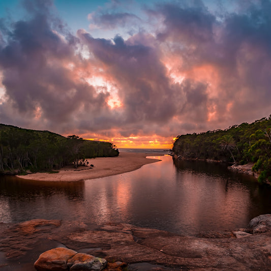 Wattamolla Sunrise - Kess Gallery
