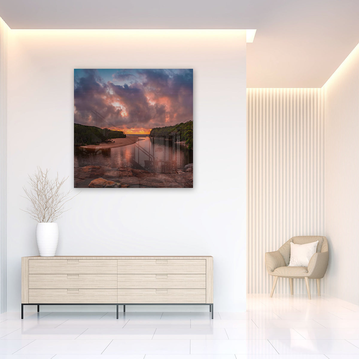 Wattamolla Sunrise - Kess Gallery