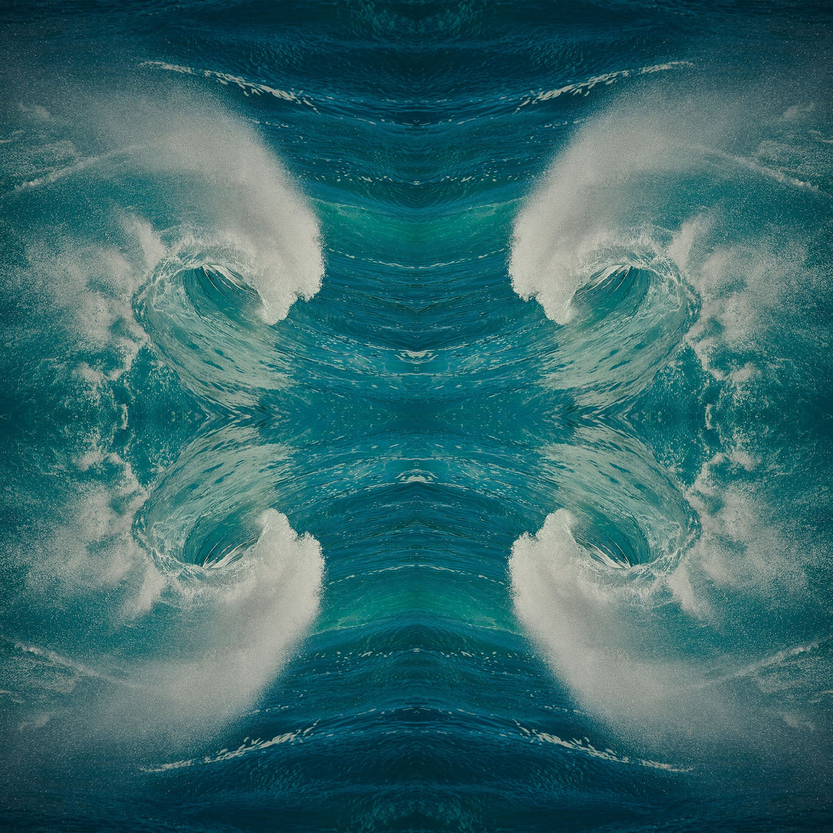 Wave Squared - Kess Gallery