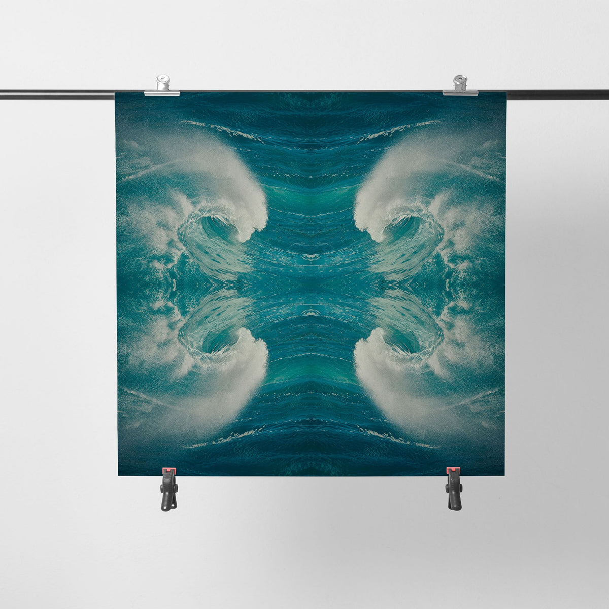 Wave Squared - Kess Gallery
